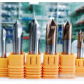 CNC-Fräswerkzeuge 45-Grad-Fase-Hartmetall-Schaftfräser